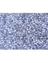 Umělá kožešina – metráž, plyš hladký, šedofialový gepard, vlas 12 mm, šíře 150 cm