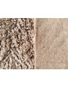 Umělá kožešina Teddy – metráž, hnědá, vlas 24 mm, šíře 150 cm