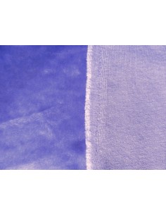 Plyšový čtverec 48 × 48 cm – šeříkově fialová, hladký plyš, vlas 9 mm
