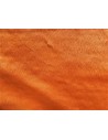 Plyšový čtverec 48 × 48 cm – oranžový, hladký plyš, vlas 9 mm