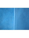 Umělá kožešina – metráž, plyš hladký modrý, vlas 9 mm, šíře 150 cm