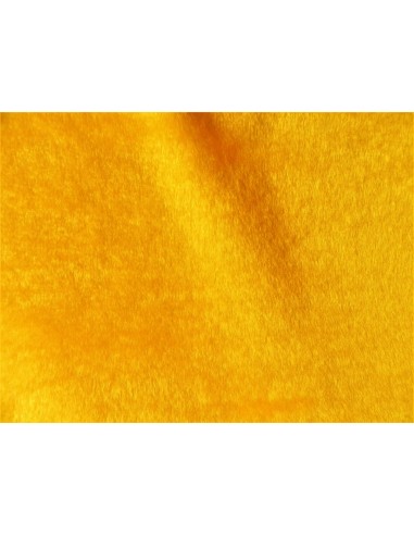 Plyšový čtverec 48 × 48 cm – žlutý, hladký plyš, vlas 9 mm