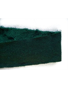 Plyšový čtverec 48 × 48 cm – lesní zeleň, hladký lesklý plyš, vlas 9 mm